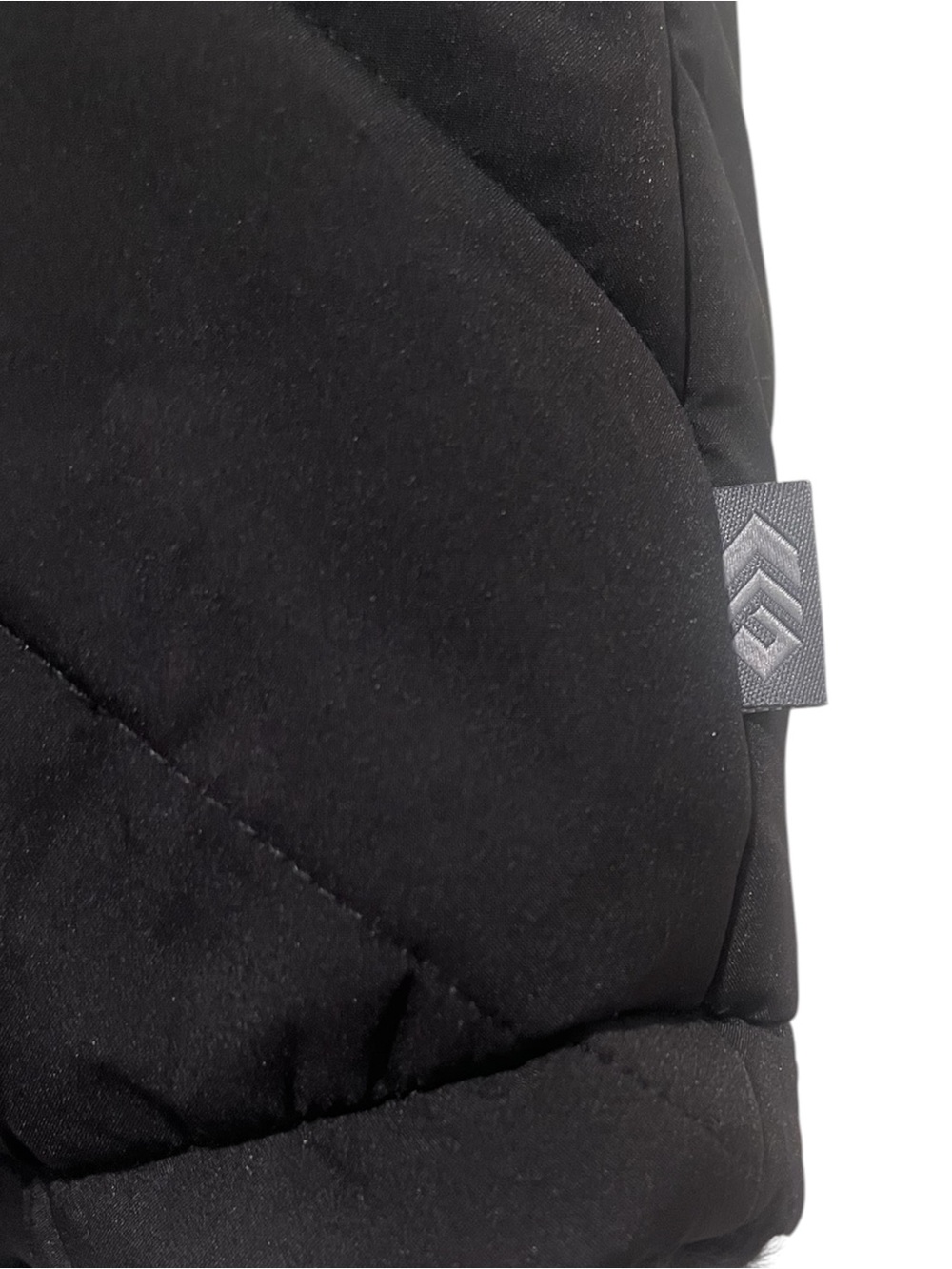Free Country XL Reversible Faux Fur Quilted Vest Black Full Zip Pockets - Picture 8 of 11